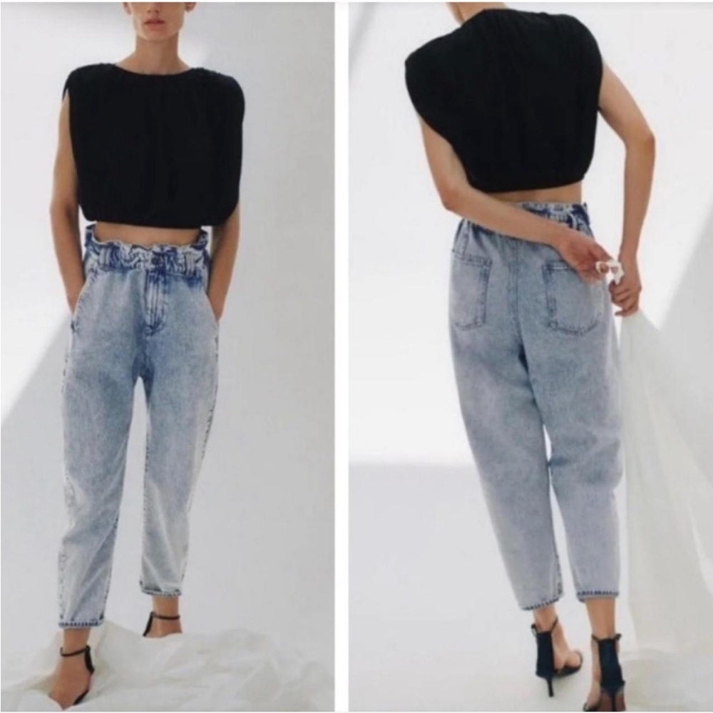 ZARA high waisted jeans